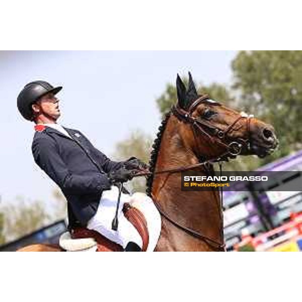 FEI Jumping European Championship - Milano, Milano San Siro racecourse - 3 September 2023 - ph.Stefano Grasso Maher Ben from GBR riding Faltic HB