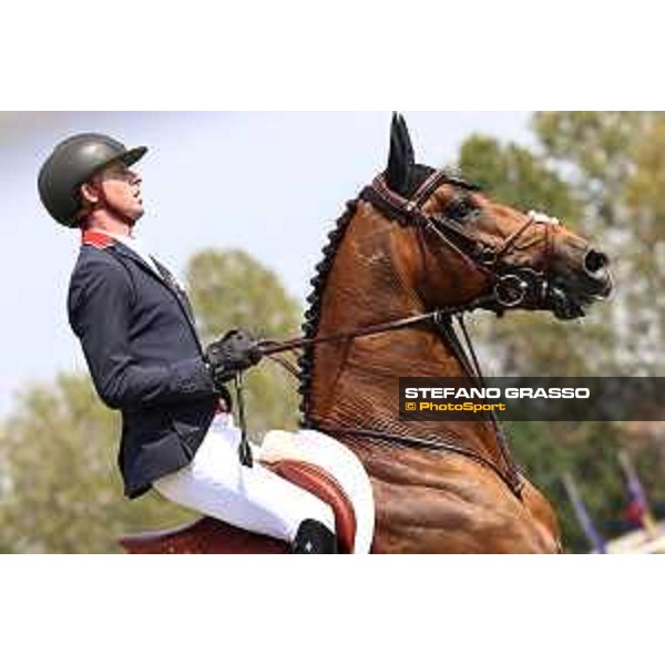 FEI Jumping European Championship - Milano, Milano San Siro racecourse - 3 September 2023 - ph.Stefano Grasso Maher Ben from GBR riding Faltic HB