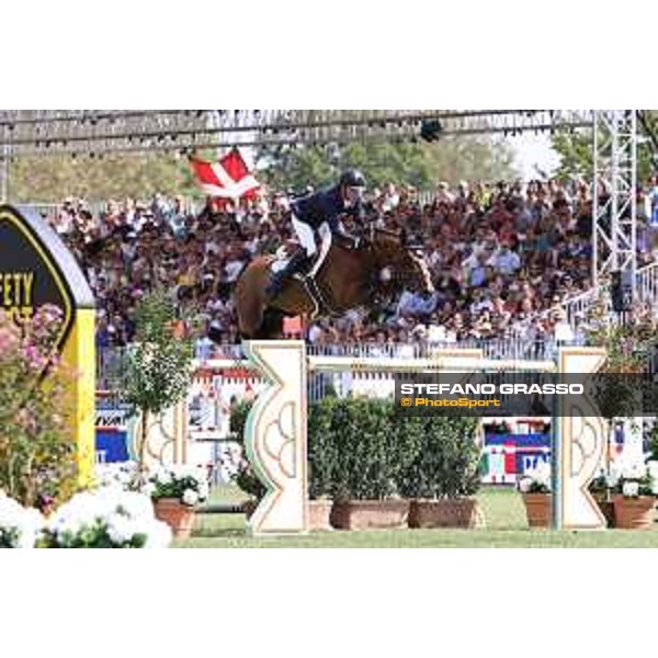 FEI Jumping European Championship - Milano, Milano San Siro racecourse - 3 September 2023 - ph.Stefano Grasso Maher Ben from GBR riding Faltic HB