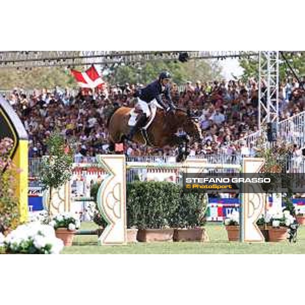 FEI Jumping European Championship - Milano, Milano San Siro racecourse - 3 September 2023 - ph.Stefano Grasso Maher Ben from GBR riding Faltic HB