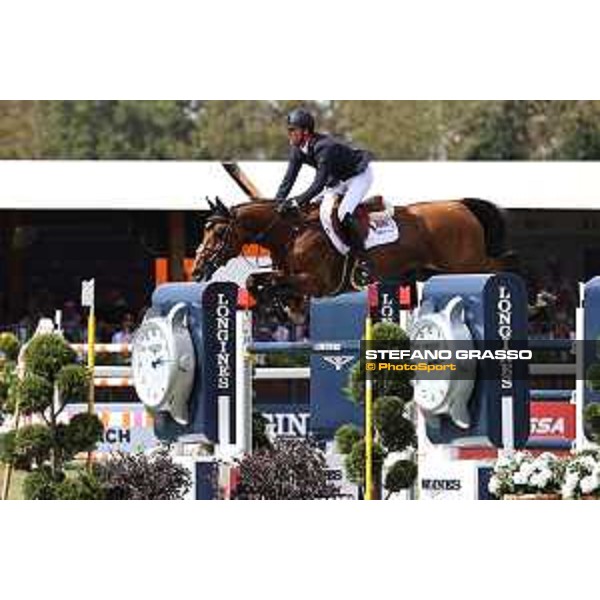 FEI Jumping European Championship - Milano, Milano San Siro racecourse - 3 September 2023 - ph.Stefano Grasso Maher Ben from GBR riding Faltic HB