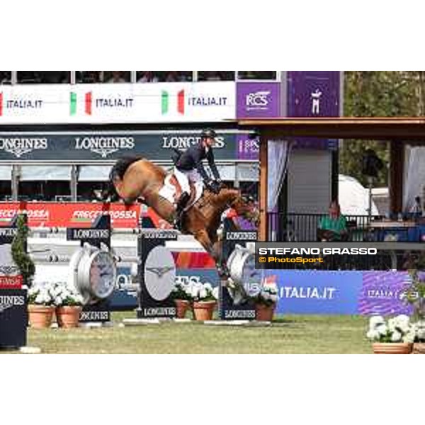 FEI Jumping European Championship - Milano, Milano San Siro racecourse - 3 September 2023 - ph.Stefano Grasso Maher Ben from GBR riding Faltic HB