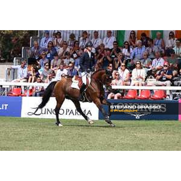 FEI Jumping European Championship - Milano, Milano San Siro racecourse - 3 September 2023 - ph.Stefano Grasso Maher Ben from GBR riding Faltic HB