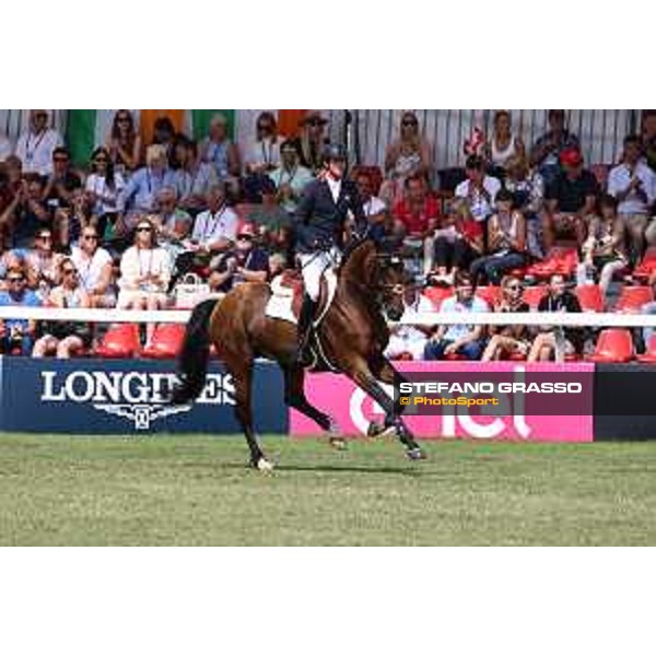 FEI Jumping European Championship - Milano, Milano San Siro racecourse - 3 September 2023 - ph.Stefano Grasso Maher Ben from GBR riding Faltic HB