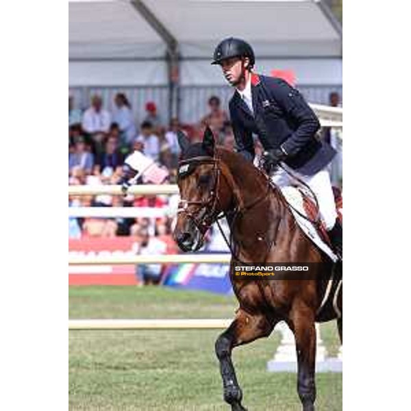 FEI Jumping European Championship - Milano, Milano San Siro racecourse - 3 September 2023 - ph.Stefano Grasso Maher Ben from GBR riding Faltic HB