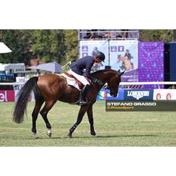 FEI Jumping European Championship - Milano, Milano San Siro racecourse - 3 September 2023 - ph.Stefano Grasso Maher Ben from GBR riding Faltic HB