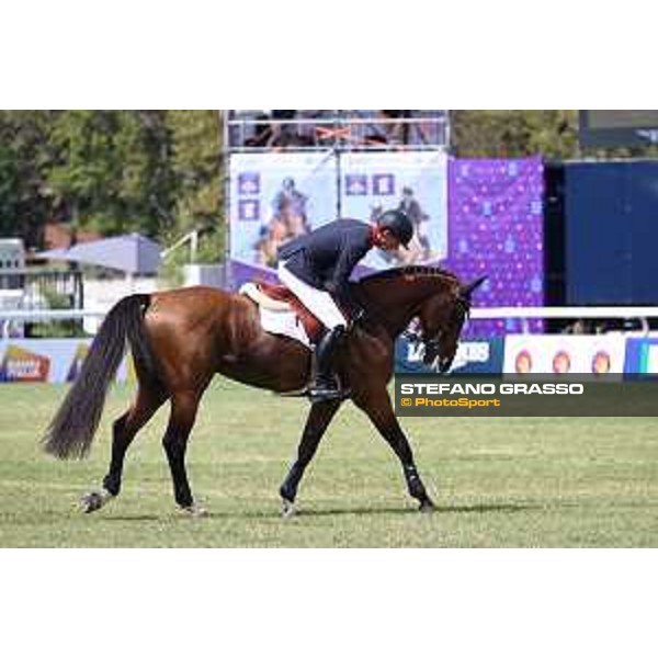 FEI Jumping European Championship - Milano, Milano San Siro racecourse - 3 September 2023 - ph.Stefano Grasso Maher Ben from GBR riding Faltic HB