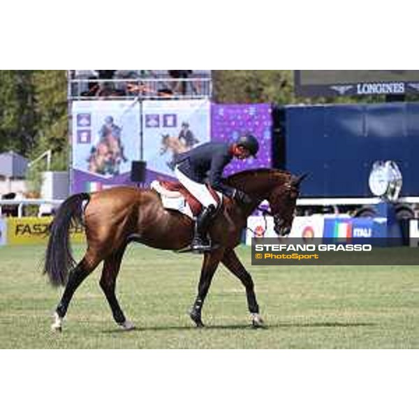 FEI Jumping European Championship - Milano, Milano San Siro racecourse - 3 September 2023 - ph.Stefano Grasso Maher Ben from GBR riding Faltic HB