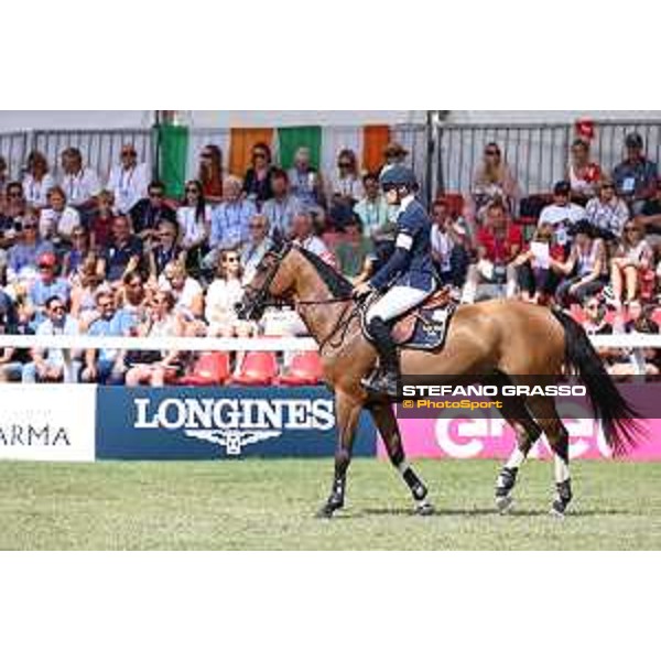 FEI Jumping European Championship - Milano, Milano San Siro racecourse - 3 September 2023 - ph.Stefano Grasso von Eckermann Henrik from SWE riding Iliana