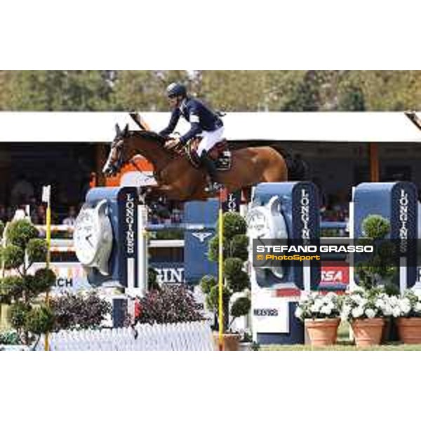 FEI Jumping European Championship - Milano, Milano San Siro racecourse - 3 September 2023 - ph.Stefano Grasso von Eckermann Henrik from SWE riding Iliana