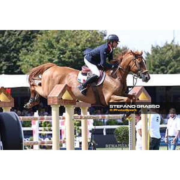 FEI Jumping European Championship - Milano, Milano San Siro racecourse - 3 September 2023 - ph.Stefano Grasso Epaillard Julien from FRA riding Dubai du Cedre