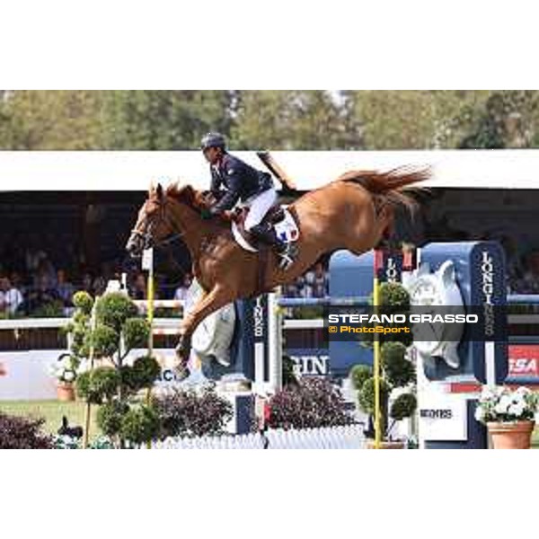 FEI Jumping European Championship - Milano, Milano San Siro racecourse - 3 September 2023 - ph.Stefano Grasso Epaillard Julien from FRA riding Dubai du Cedre