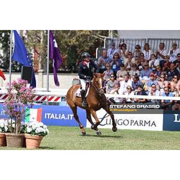 FEI Jumping European Championship - Milano, Milano San Siro racecourse - 3 September 2023 - ph.Stefano Grasso Epaillard Julien from FRA riding Dubai du Cedre