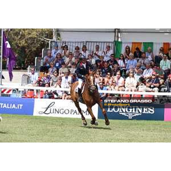 FEI Jumping European Championship - Milano, Milano San Siro racecourse - 3 September 2023 - ph.Stefano Grasso Epaillard Julien from FRA riding Dubai du Cedre