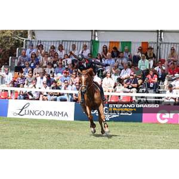 FEI Jumping European Championship - Milano, Milano San Siro racecourse - 3 September 2023 - ph.Stefano Grasso Epaillard Julien from FRA riding Dubai du Cedre