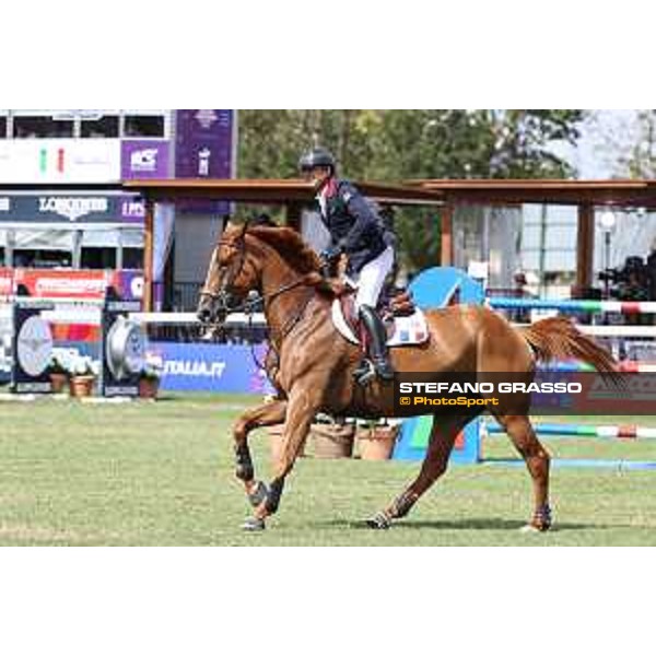 FEI Jumping European Championship - Milano, Milano San Siro racecourse - 3 September 2023 - ph.Stefano Grasso Epaillard Julien from FRA riding Dubai du Cedre