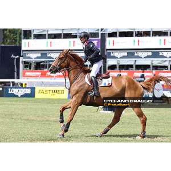 FEI Jumping European Championship - Milano, Milano San Siro racecourse - 3 September 2023 - ph.Stefano Grasso Epaillard Julien from FRA riding Dubai du Cedre