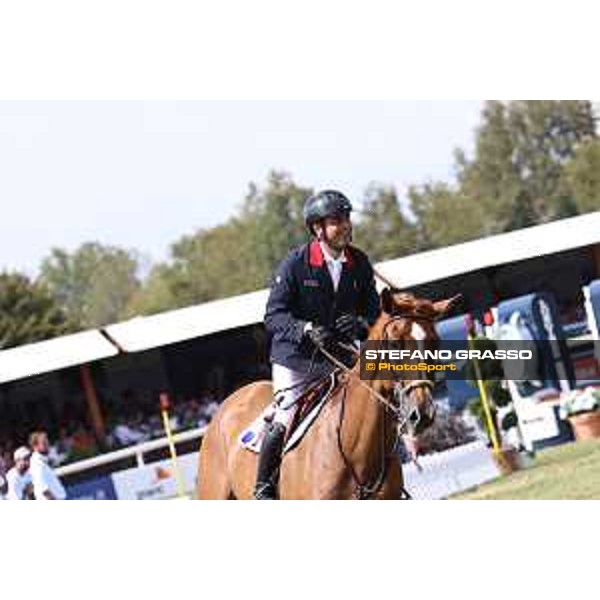 FEI Jumping European Championship - Milano, Milano San Siro racecourse - 3 September 2023 - ph.Stefano Grasso Epaillard Julien from FRA riding Dubai du Cedre