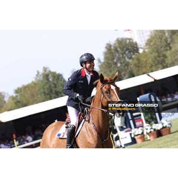 FEI Jumping European Championship - Milano, Milano San Siro racecourse - 3 September 2023 - ph.Stefano Grasso Epaillard Julien from FRA riding Dubai du Cedre