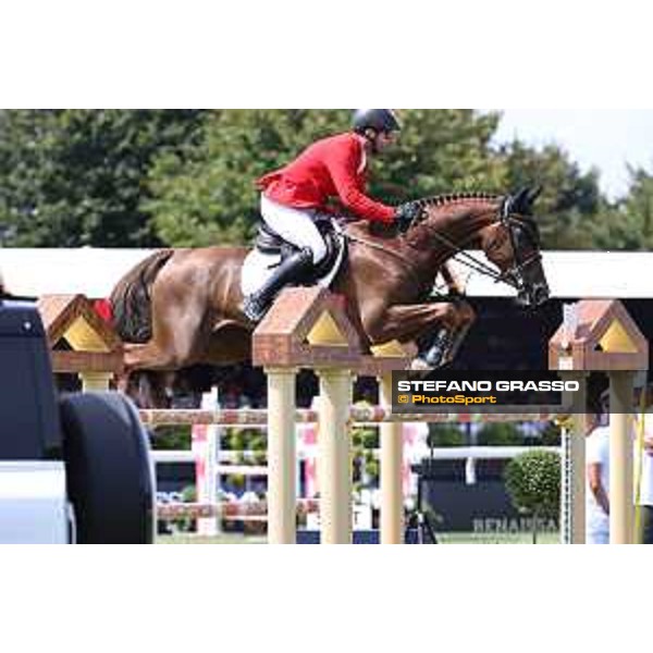 FEI Jumping European Championship - Milano, Milano San Siro racecourse - 3 September 2023 - ph.Stefano Grasso Weishaupt Philipp from GER riding Zineday