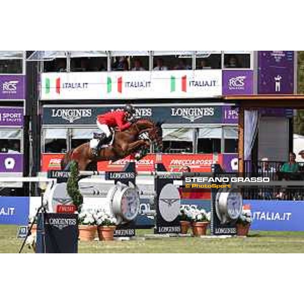 FEI Jumping European Championship - Milano, Milano San Siro racecourse - 3 September 2023 - ph.Stefano Grasso Weishaupt Philipp from GER riding Zineday