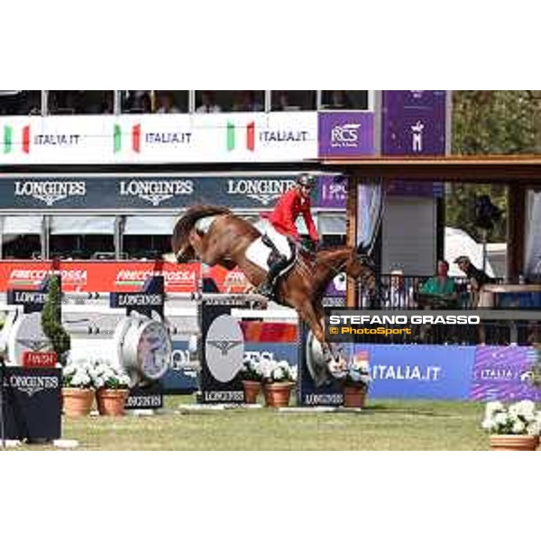 FEI Jumping European Championship - Milano, Milano San Siro racecourse - 3 September 2023 - ph.Stefano Grasso Weishaupt Philipp from GER riding Zineday