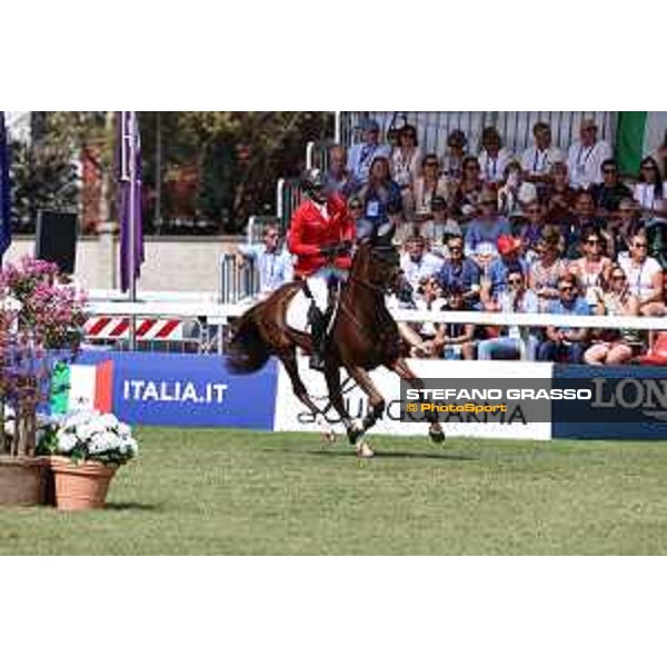 FEI Jumping European Championship - Milano, Milano San Siro racecourse - 3 September 2023 - ph.Stefano Grasso Weishaupt Philipp from GER riding Zineday