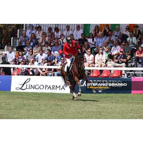 FEI Jumping European Championship - Milano, Milano San Siro racecourse - 3 September 2023 - ph.Stefano Grasso Weishaupt Philipp from GER riding Zineday