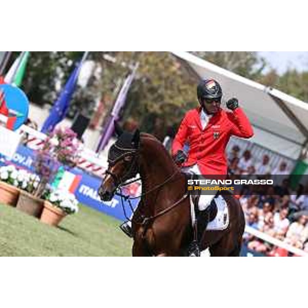 FEI Jumping European Championship - Milano, Milano San Siro racecourse - 3 September 2023 - ph.Stefano Grasso Weishaupt Philipp from GER riding Zineday