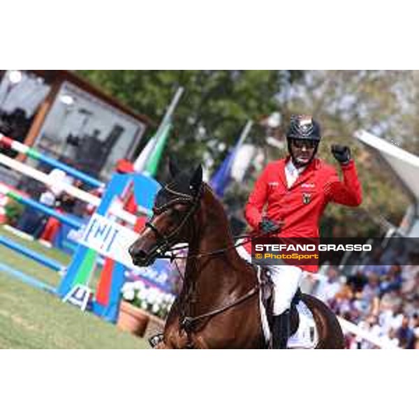 FEI Jumping European Championship - Milano, Milano San Siro racecourse - 3 September 2023 - ph.Stefano Grasso Weishaupt Philipp from GER riding Zineday