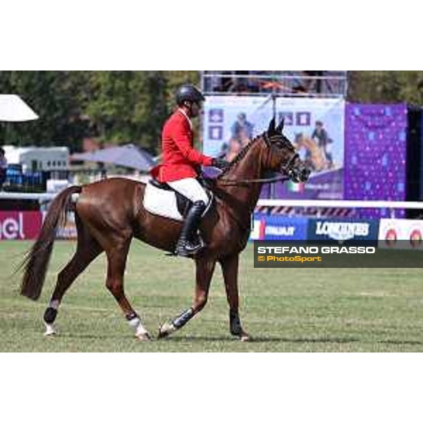 FEI Jumping European Championship - Milano, Milano San Siro racecourse - 3 September 2023 - ph.Stefano Grasso Weishaupt Philipp from GER riding Zineday