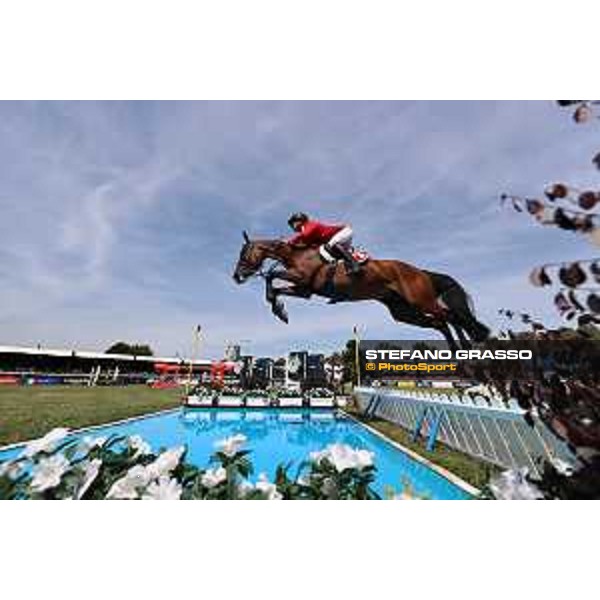 FEI Jumping European Championship Milano 2023 - Milano, San Siro galopp racecourse - 3 September 2023 - ph.Stefano Grasso Guerdat Steve from SUI riding Dynamix de Belheme is FEI Jumping European Champion