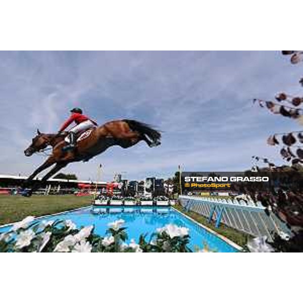 FEI Jumping European Championship Milano 2023 - Milano, San Siro galopp racecourse - 3 September 2023 - ph.Stefano Grasso Guerdat Steve from SUI riding Dynamix de Belheme is FEI Jumping European Champion