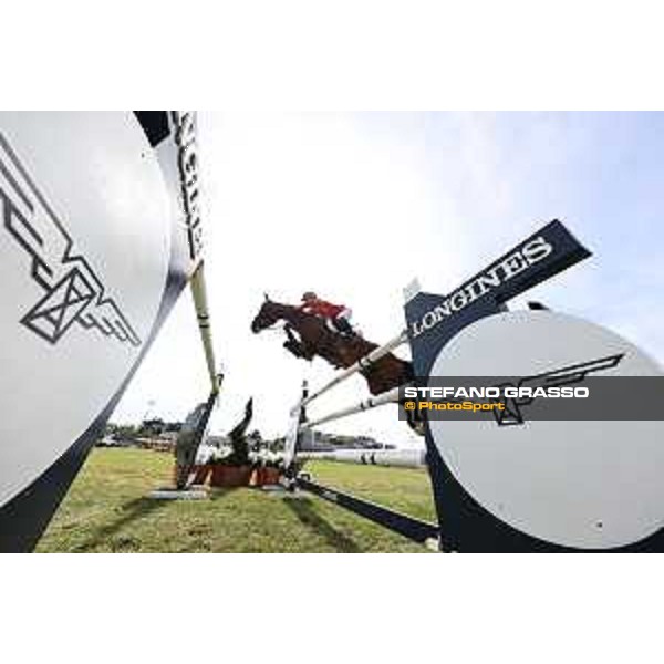 FEI Jumping European Championship Milano 2023 - Milano, San Siro galopp racecourse - 3 September 2023 - ph.Stefano Grasso Guerdat Steve from SUI riding Dynamix de Belheme is FEI Jumping European Champion