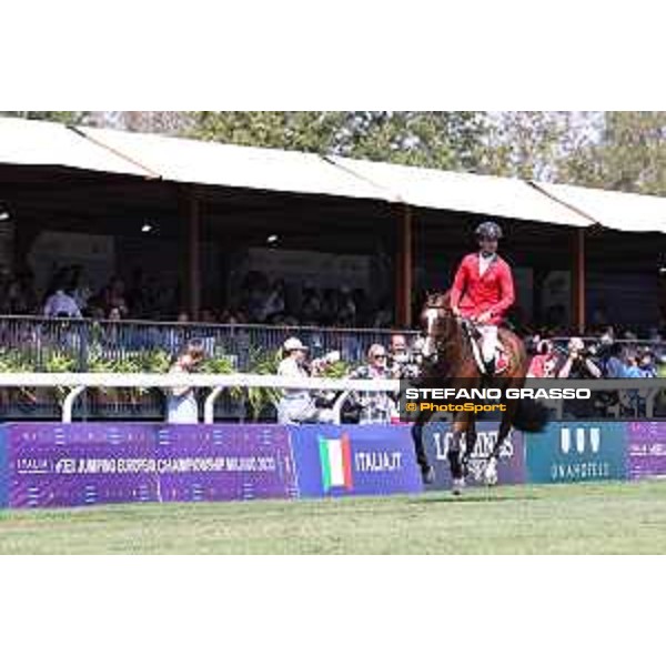 FEI Jumping European Championship Milano 2023 - Milano, San Siro galopp racecourse - 3 September 2023 - ph.Stefano Grasso Guerdat Steve from SUI riding Dynamix de Belheme is FEI Jumping European Champion