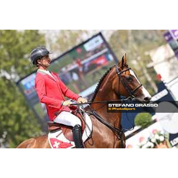 FEI Jumping European Championship Milano 2023 - Milano, San Siro galopp racecourse - 3 September 2023 - ph.Stefano Grasso Guerdat Steve from SUI riding Dynamix de Belheme is FEI Jumping European Champion