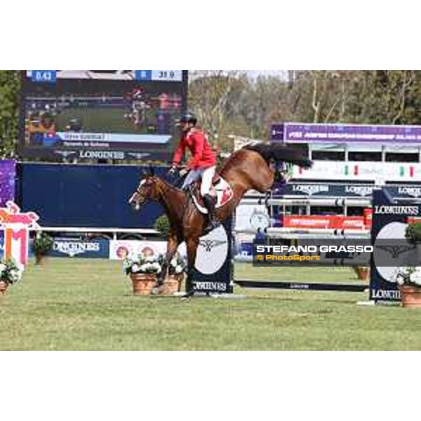 FEI Jumping European Championship Milano 2023 - Milano, San Siro galopp racecourse - 3 September 2023 - ph.Stefano Grasso Guerdat Steve from SUI riding Dynamix de Belheme is FEI Jumping European Champion