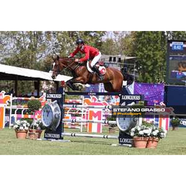 FEI Jumping European Championship Milano 2023 - Milano, San Siro galopp racecourse - 3 September 2023 - ph.Stefano Grasso Guerdat Steve from SUI riding Dynamix de Belheme is FEI Jumping European Champion