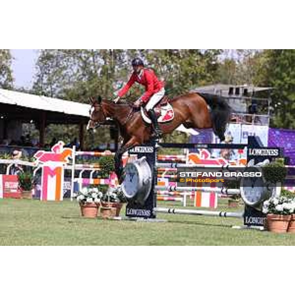 FEI Jumping European Championship Milano 2023 - Milano, San Siro galopp racecourse - 3 September 2023 - ph.Stefano Grasso Guerdat Steve from SUI riding Dynamix de Belheme is FEI Jumping European Champion