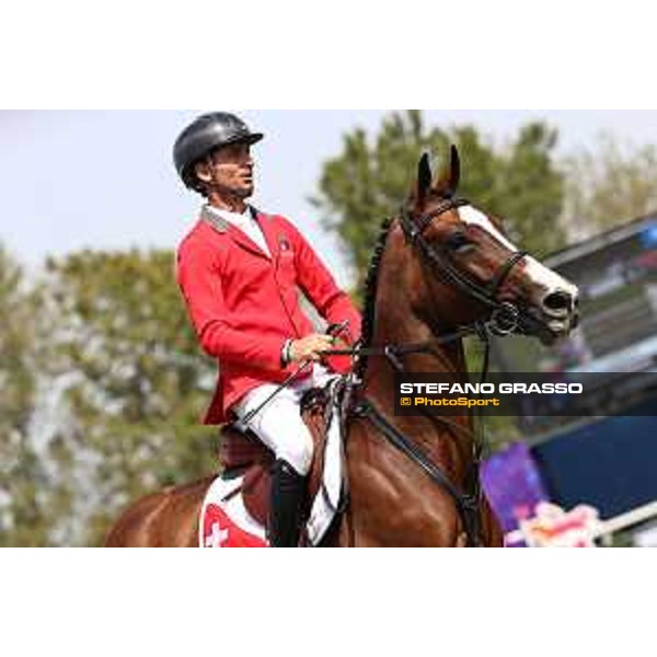 FEI Jumping European Championship Milano 2023 - Milano, San Siro galopp racecourse - 3 September 2023 - ph.Stefano Grasso Guerdat Steve from SUI riding Dynamix de Belheme is FEI Jumping European Champion