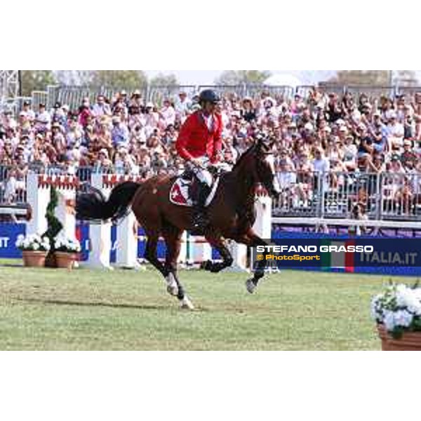 FEI Jumping European Championship Milano 2023 - Milano, San Siro galopp racecourse - 3 September 2023 - ph.Stefano Grasso Guerdat Steve from SUI riding Dynamix de Belheme is FEI Jumping European Champion