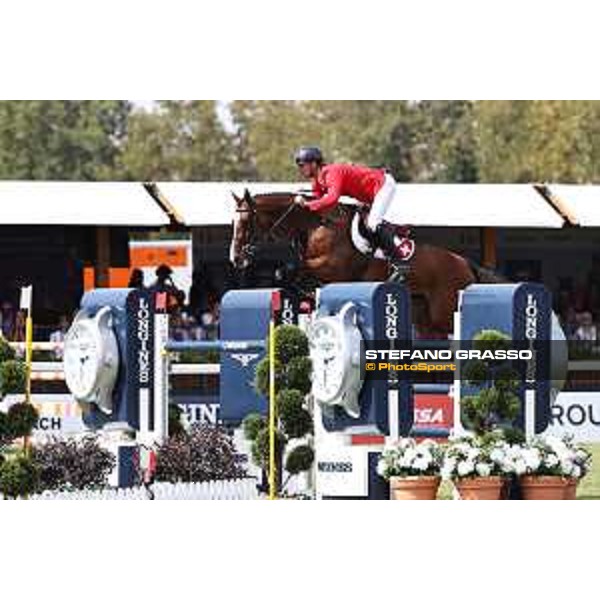 FEI Jumping European Championship Milano 2023 - Milano, San Siro galopp racecourse - 3 September 2023 - ph.Stefano Grasso Guerdat Steve from SUI riding Dynamix de Belheme is FEI Jumping European Champion