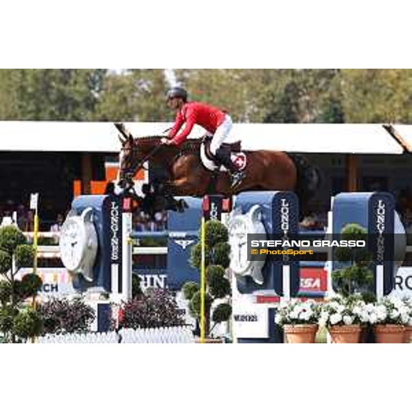 FEI Jumping European Championship Milano 2023 - Milano, San Siro galopp racecourse - 3 September 2023 - ph.Stefano Grasso Guerdat Steve from SUI riding Dynamix de Belheme is FEI Jumping European Champion