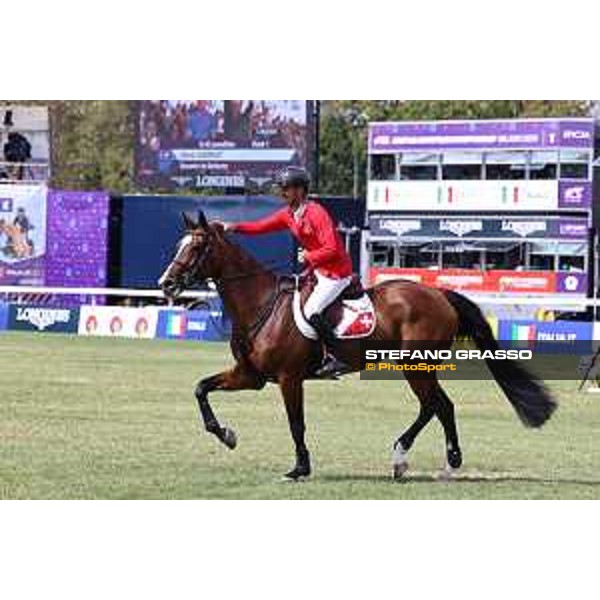 FEI Jumping European Championship Milano 2023 - Milano, San Siro galopp racecourse - 3 September 2023 - ph.Stefano Grasso Guerdat Steve from SUI riding Dynamix de Belheme is FEI Jumping European Champion