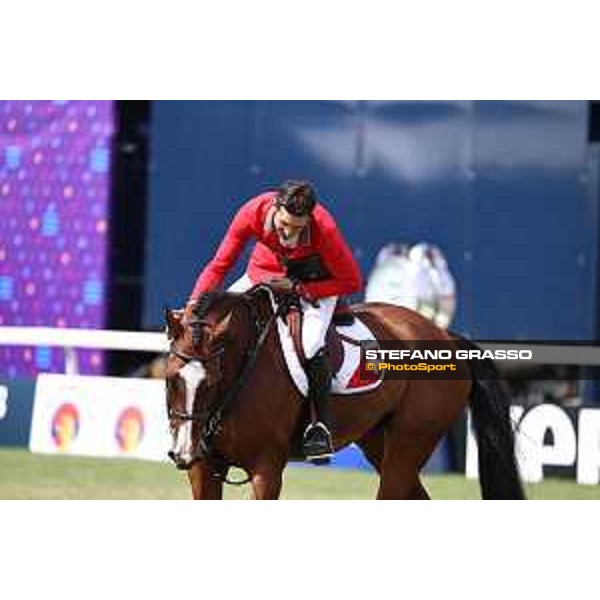 FEI Jumping European Championship Milano 2023 - Milano, San Siro galopp racecourse - 3 September 2023 - ph.Stefano Grasso Guerdat Steve from SUI riding Dynamix de Belheme is FEI Jumping European Champion