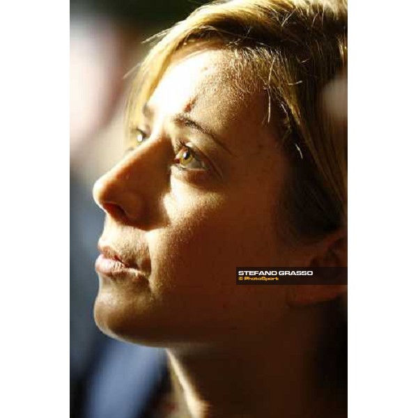Hayley Turner pictured in the weighing room at Rome Capannelle Rome Capannelle, 25th october 2009 ph. Stefano Grasso