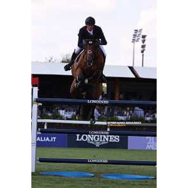 FEI Jumping European Championship - Milano, Milano San Siro racecourse - 1 September 2023 - ph.Stefano Grasso Maher Ben from GBR riding Faltic HB