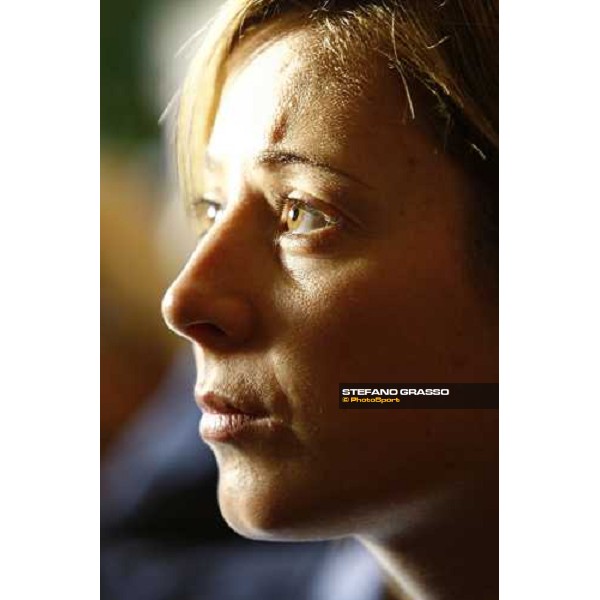 Hayley Turner pictured in the weighing room at Rome Capannelle Rome Capannelle, 25th october 2009 ph. Stefano Grasso