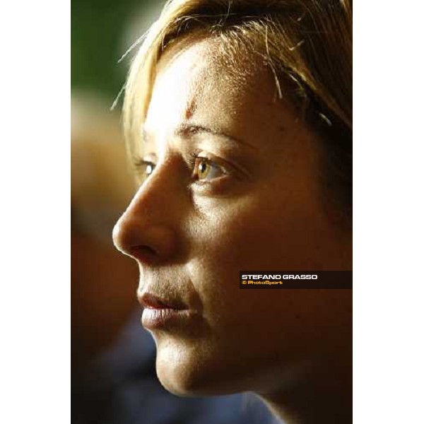 Hayley Turner pictured in the weighing room at Rome Capannelle Rome Capannelle, 25th october 2009 ph. Stefano Grasso