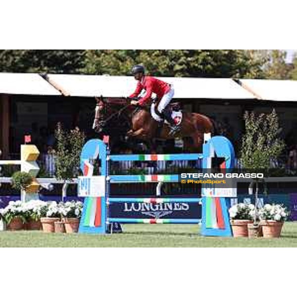 FEI Jumping European Championship - Milano, Milano San Siro racecourse - 1 September 2023 - ph.Stefano Grasso Guerdat Steve from SUI riding Dynamix de Belheme